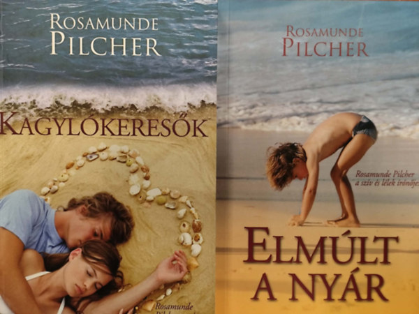Rosamunde Pilcher - 2 db Rosamunde Pilcher regény: Elmúlt a nyár + Kagylókeresők