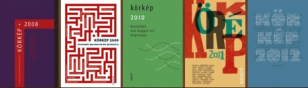 5 db-os könyvcsomag a Körkép sorozatból (Körkép 2008, 2009, 2010, 2011, 2012)