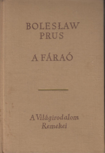 Prus - A fáraó