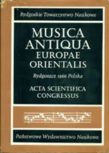Zofia Lissa - Musica antiqua Europae orientalis (többnyelvű)