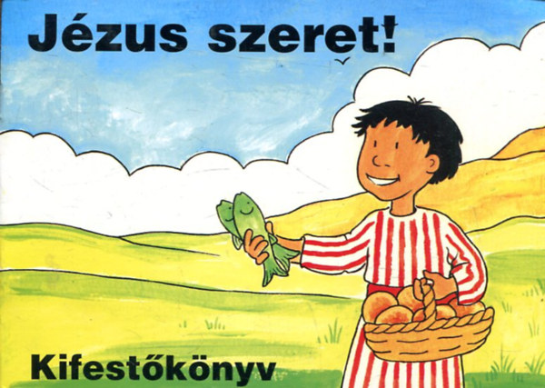 Jézus szeret - kifestőkönyv