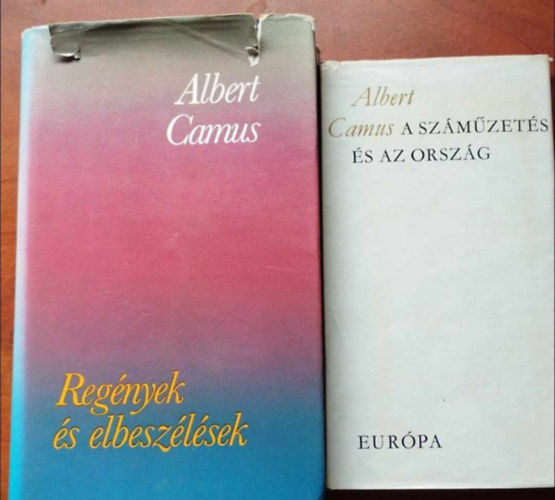 Albert Camus - 2 db Albert Camus ktet: A szmzets s az orszg - Regnyek s elbeszlsek
