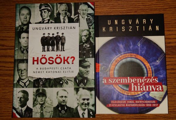 Ungv�ry Kriszti�n - 2 fontos k�nyv Ungv�ry Kriszti�nt�l: A szemben�z�s hi�nya, H�s�k?