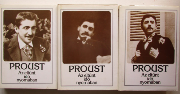 Marcel Proust - Az eltnt id nyomban I-III. (Swann + Bimbz lnyok rnykban + Guermantes-k)