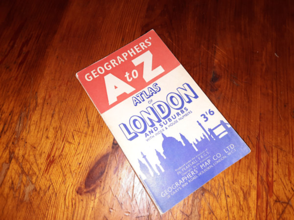 Geographers' A to Z Atlas of London and suburbs