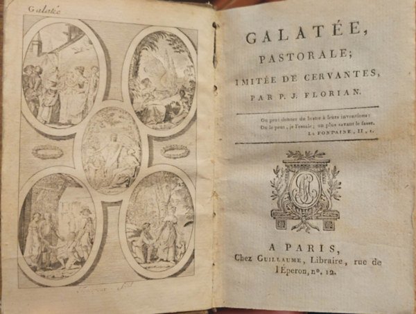 P. J. Florian - Galate: Pastorale : Imite De Cervantes...