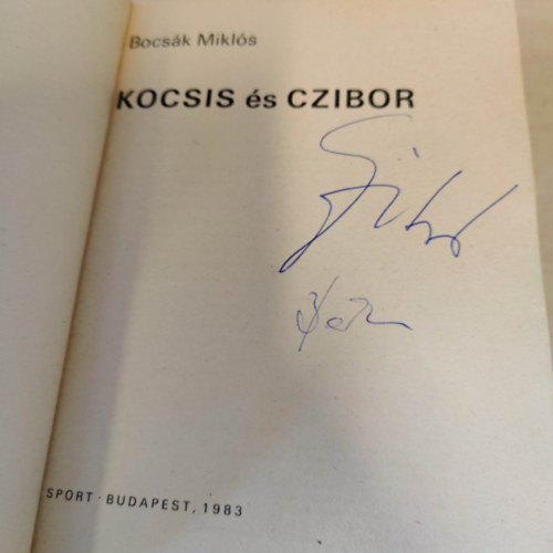 Bocsk Mikls - Kocsis s Czibor