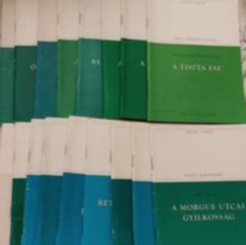 16 db Populart fzetek + Magyar s Vilgirodalom Katalgus: A tiszta sz, A Kisfaludyak, lmok lmodi, Rebellis versek, A jnai iskola, Az ember tragdija, da a nyugati szlhez, A fekete trpe, A Morgue utcai gyilkossg, A rab gly