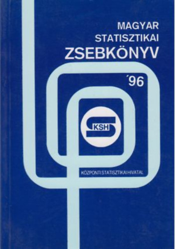 Magyar Statisztikai Zsebknyv 1996