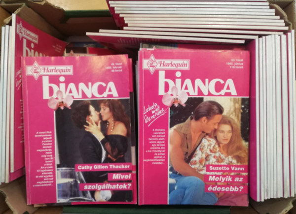 Harlequin - 89 db Bianca romantikus fzet