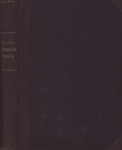 Dr. Dr. Johan B�la Entz B�la - K�rboncol�si technika I-II.