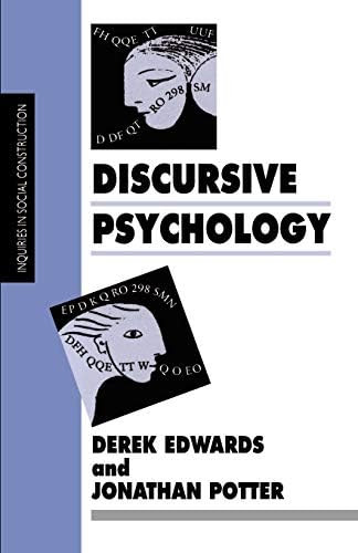 Jonathan Potter Derek Edwards - Discursive Psychology (Inquiries in Social Construction series) - Pszicholgia