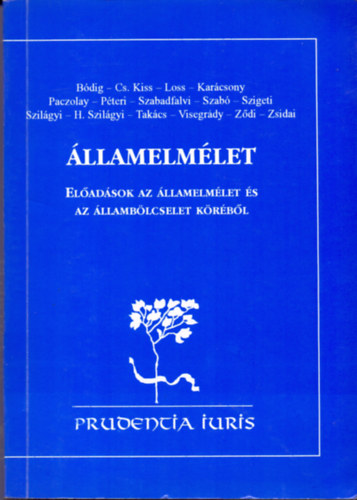 Takcs Pter  (szerk.) - llamelmlet