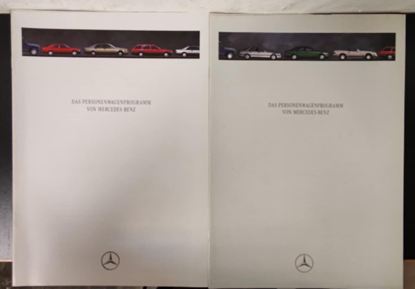 Das personenwagenprogramm von Mercedes-Benz I-II