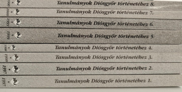 Tanulmányok Diósgyőr történetéhez 1-8. (8 kötet)