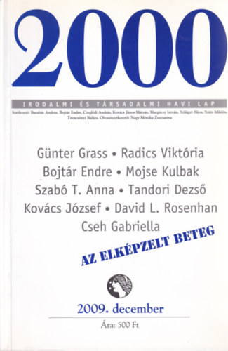 2000 Irodalmi �s T�rsadalmi Havi Lap - 2009. December