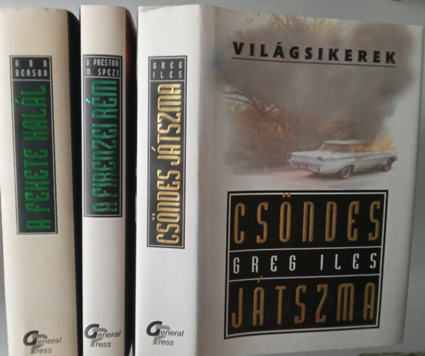 Benson/M. Spezi/Iles - A fekete hal�l + A firenzei r�m + Cs�ndes j�tszma