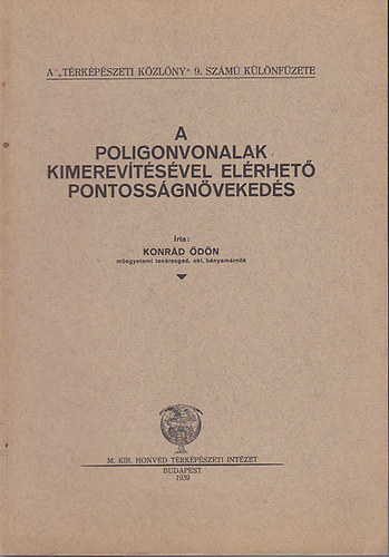 Konr�d �d�n - A poligonvonalak kimerev�t�s�vel el�rhet� pontoss�gn�veked�s