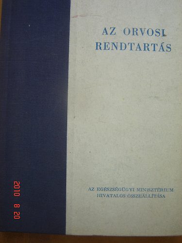 Az orvosi rendtarts