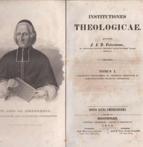 Liebermann - Institutiones Theologicae I-IV.