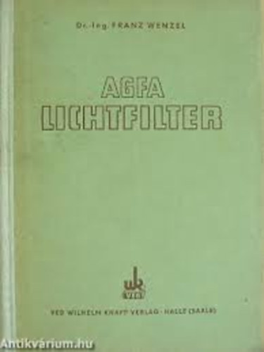 Franz Dr.Wenzel - Agfa lichtfilter