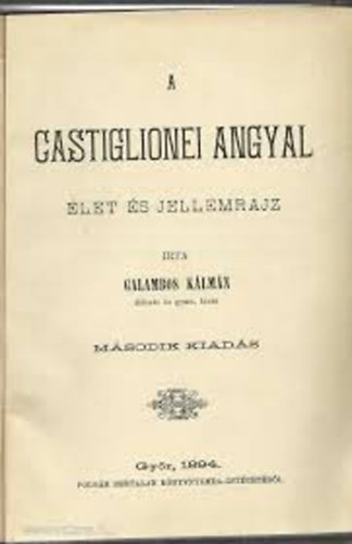 A castiglionei angyal. let-s jellemrajz