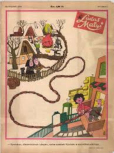 Tabi László (főszerk.) - Ludas Matyi 1974/1-52. (teljes évfolyam)