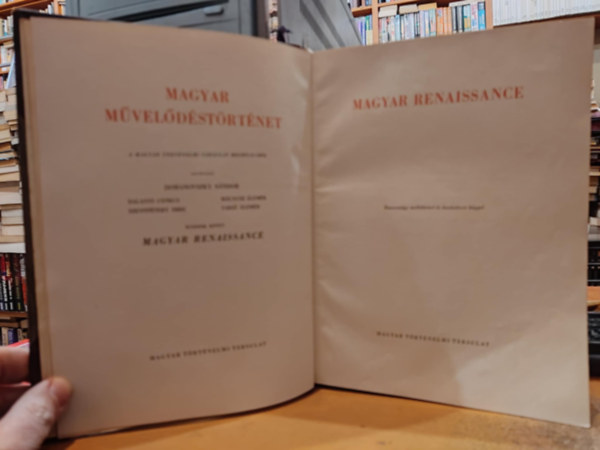 Domanovszky Sndor szerk. - Magyar mveldstrtnet (2. ktet: Magyar Renaissance)