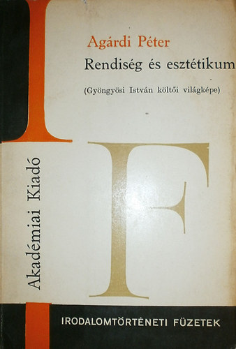 Agárdi Péter - Rendiség és esztétikum