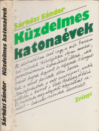 S�rk�zi S�ndor - K�zdelmes katona�vek