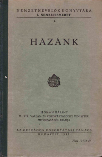 Haz�nk (Nemzetnevel�k k�nyvt�ra)