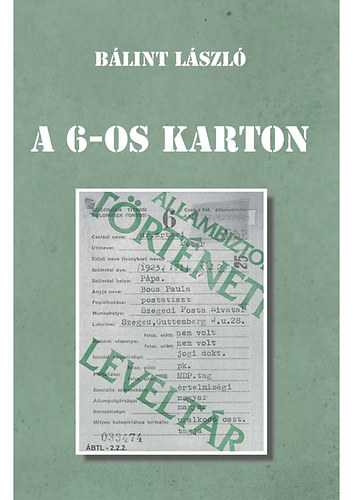B�lint L�szl� - A 6-os karton