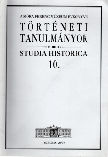 Bogoly J�zsef �goston - Omnis lectio est selectio- E�tv�s J�zsef Charles de Montalembert-hez �rt levelinek historiogr�fi�ja I. r�sz - T�rt�neti Tanulm�nyok  Studia Historica 10.