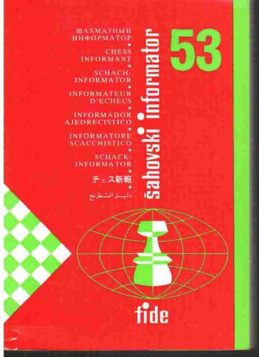 Sahovski Informator - Sahovski informator 53 (C 1991-I 1992)