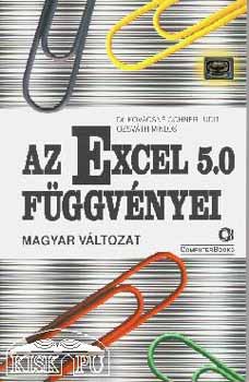 Kovcsn Cohner J.; Ozsvt M. - Az Excel 5.0 fggvnyei