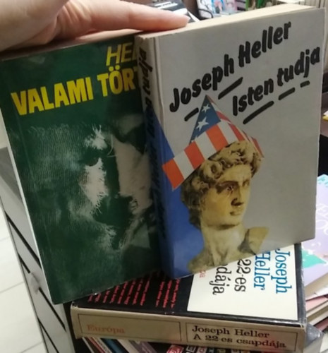 Joseph Heller - 3 db Joseph Heller mű: A 22-es csapdája+ Isten tudja+ Valami történt
