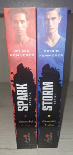 Brigid Kemmerer - Element�lok 1-2. (Storm- Vihar + Spark- Szikra )