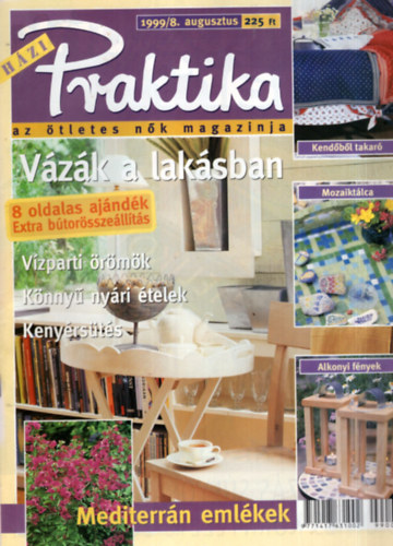 Beliczai Andrea, Hidvgi va Albert Zsuzsa - 4 db Praktika magazin ( egytt ) 1999/8., 9., 2002/9., 10. szmok