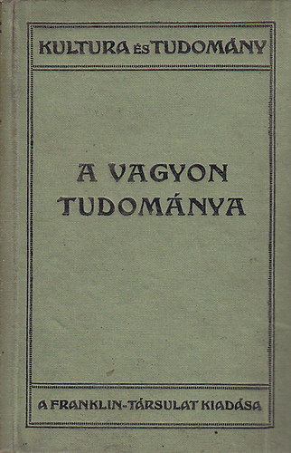 J. A. Hobson - A vagyon tudom�nya