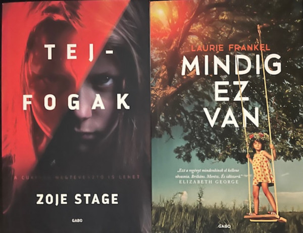 Laurie Frankel Zoje Stage - Kort�rs irodalom k�nyvcsomag (2 k�tet )