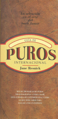 Jane Resnick - Guda de Puros (Szivarknyv - spanyol nyelv)