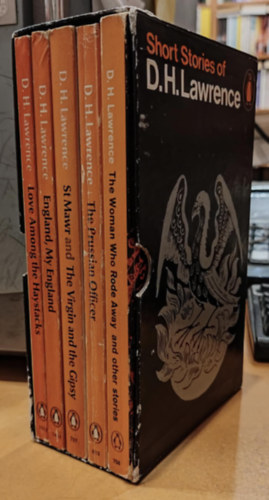 D. H. Lawrence - 5 db D. H. Lawrence: The Prussian Officer; St Mawr and The Virgin & the Gipsy; England, my England; Love among the Haystacks and other stories; The Woman Who Rode Away and other Stories