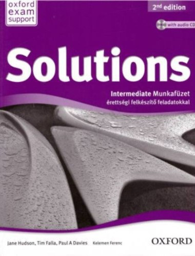 Tim Falla - SOLUTIONS 2ND ED. INTERMEDIATE MUNKAFZET + AUDIO CD (HUN)