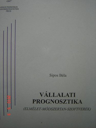 Sipos Bla - Vllalati prognosztika