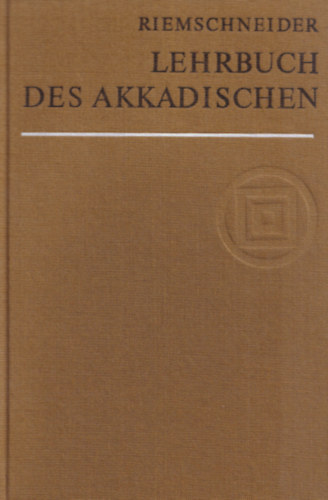 Riemschneider - Lehrbuch des Akkadischen (akkd nyelvknyv)
