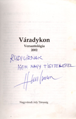Gittai Istvn - Vradykon - versantolgia