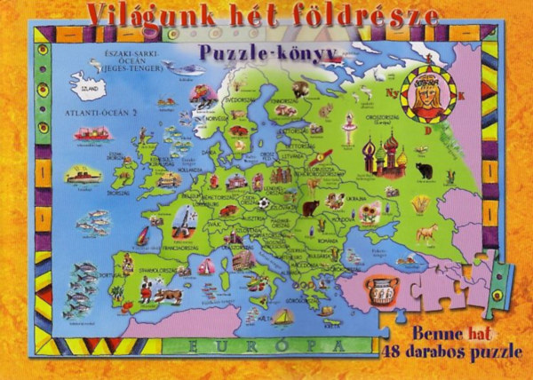 Jennifer Mappin - Vilgunk ht fldrsze - Puzzle-knyv