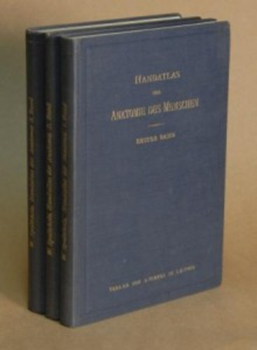 Werner Spalteholz - Handatlas der Anatomie des Menschen II.-III