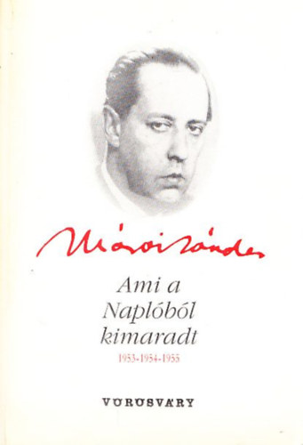 Mrai Sndor - Ami a Naplbl kimaradt 1953-1954-1955