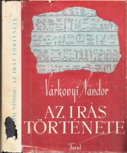 V�rkonyi N�ndor - Az �r�s t�rt�nete